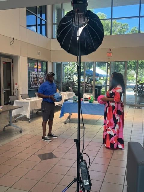 PBASA team during the Palm Beach Post interview